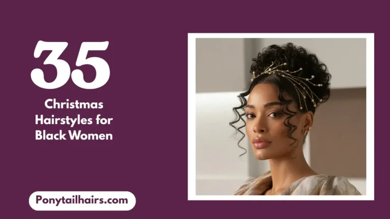 Christmas Hairstyles for Black Women